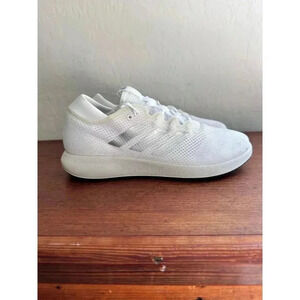 Adidas White Mesh Bounce Running Shoes Women’s 9 Lightweight Athletic DSV 20M002